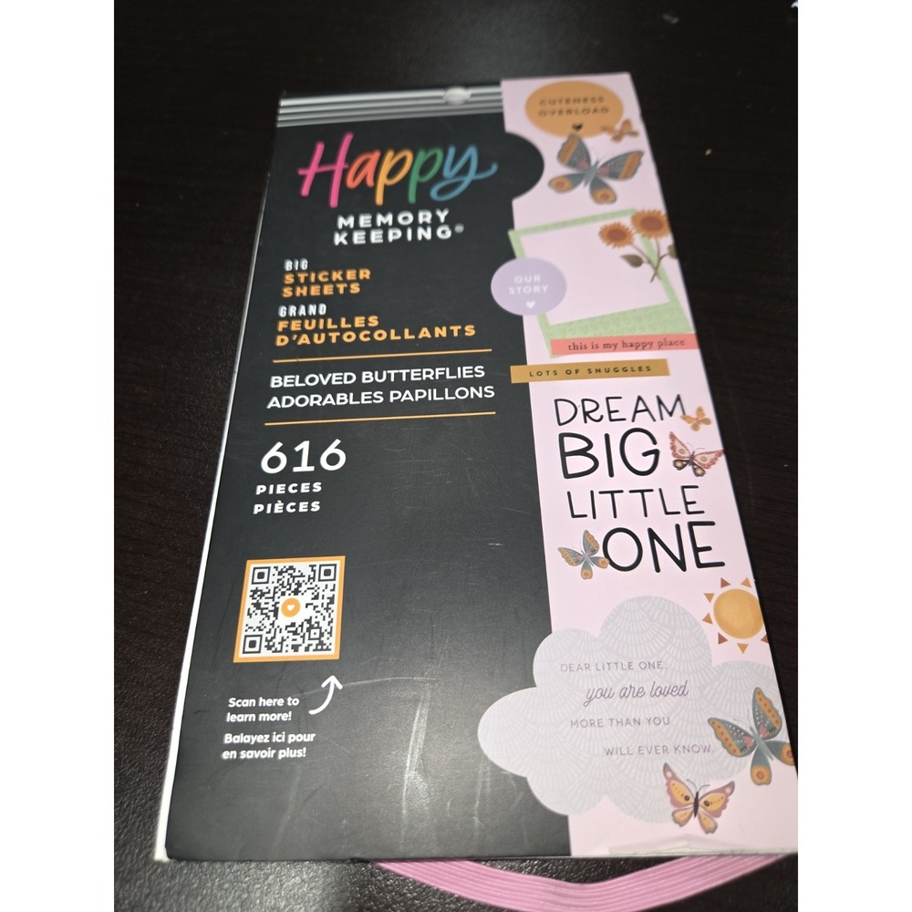 Happy Planner Beloved Butterflies VALUE PACK STICKERS 616 stickers New Book